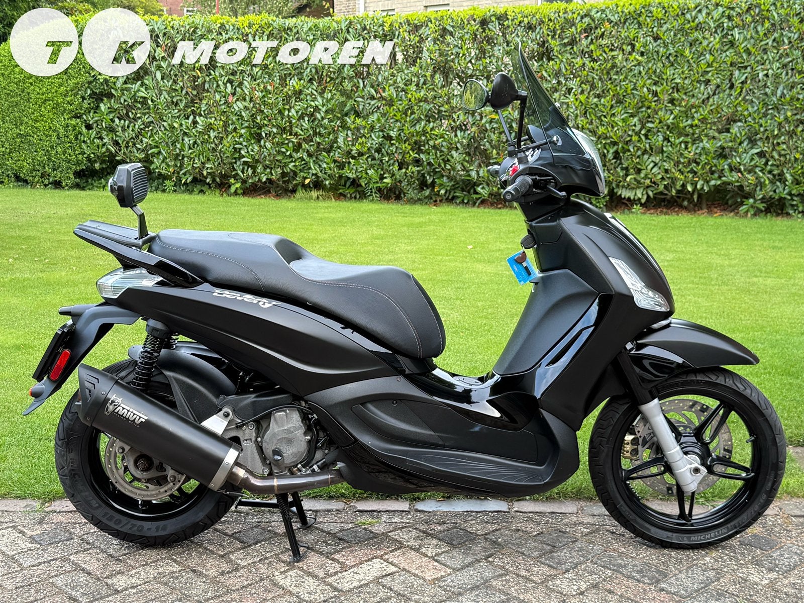 ⭐️ Piaggio Beverly 350 2020 ABS ASR FULL OPTIONS POLINI MIVV, Motoren, Scooter, Occasion, Bedrijf, Minimaal motorrijbewijs A2