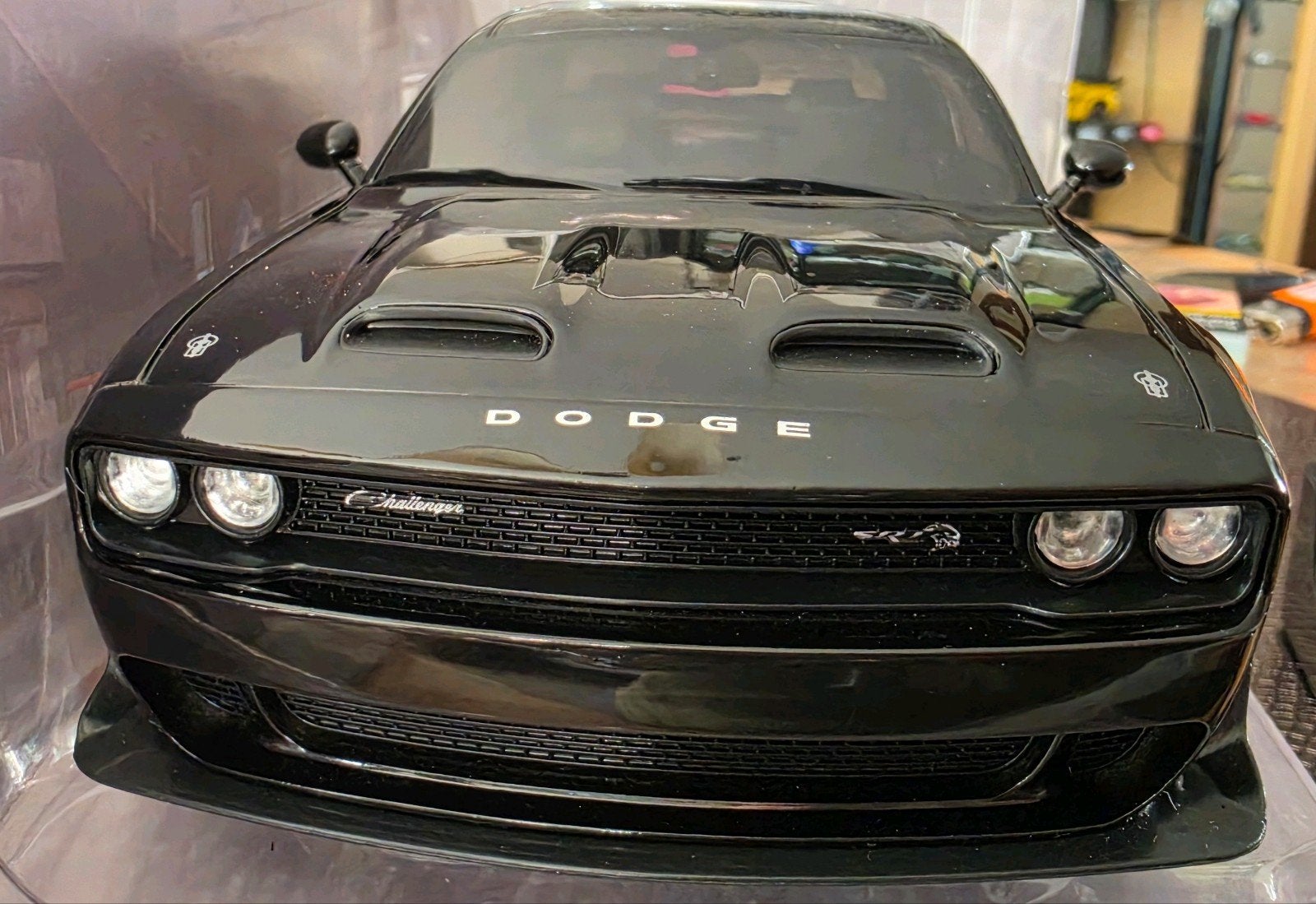 Dodge Challenger SRT Hellcat Redeye "Black Ghost", Hobby en Vrije tijd, Ophalen of Verzenden, Nieuw, Auto