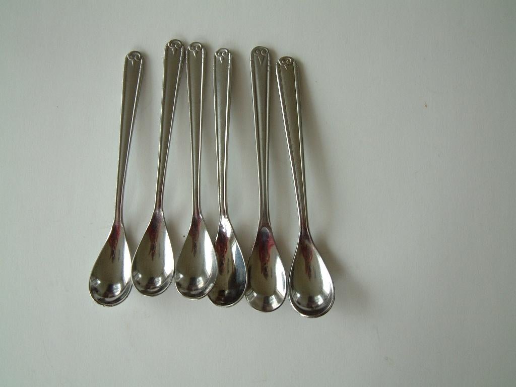 6 mooie oude lepeltjes G-SOLA-Z, Ophalen of Verzenden