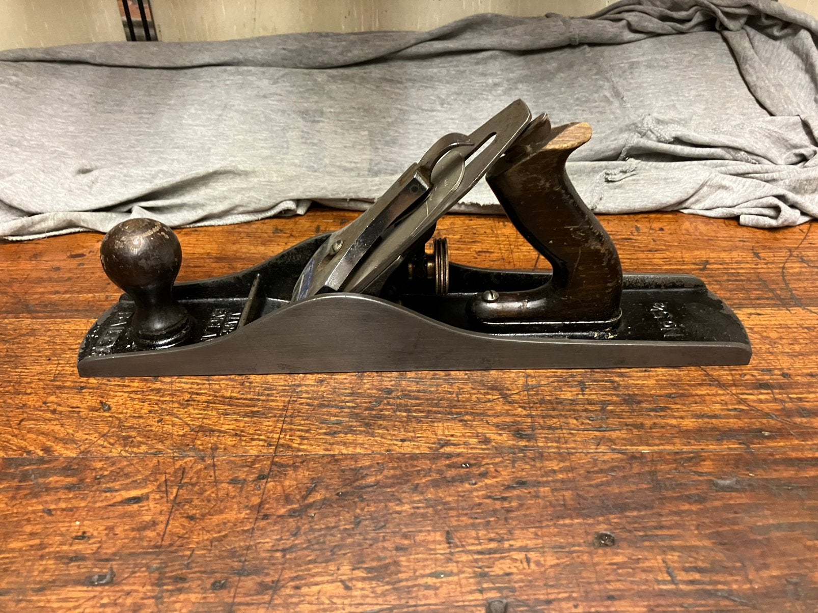 Stanley 5,5 handschaaf, Antiek en Kunst, Antiek | Gereedschap en Instrumenten, Ophalen of Verzenden
