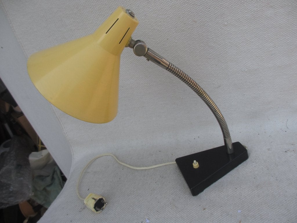 Bureaulamp Hala 1962 model 11 Herman Busquet., Bureaulamp, Overige merken, Vintage, Met schakelaar
