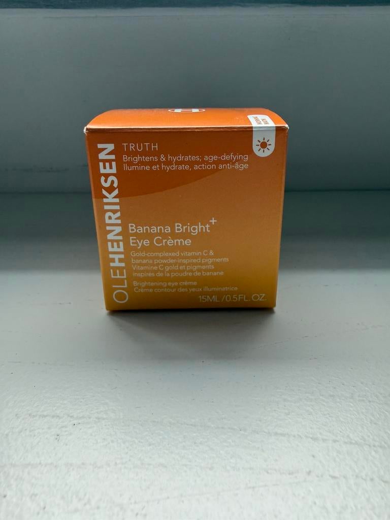 Ole Henriksen banana bright eye creme, Ophalen of Verzenden, Nieuw, Ogen, Verzorging