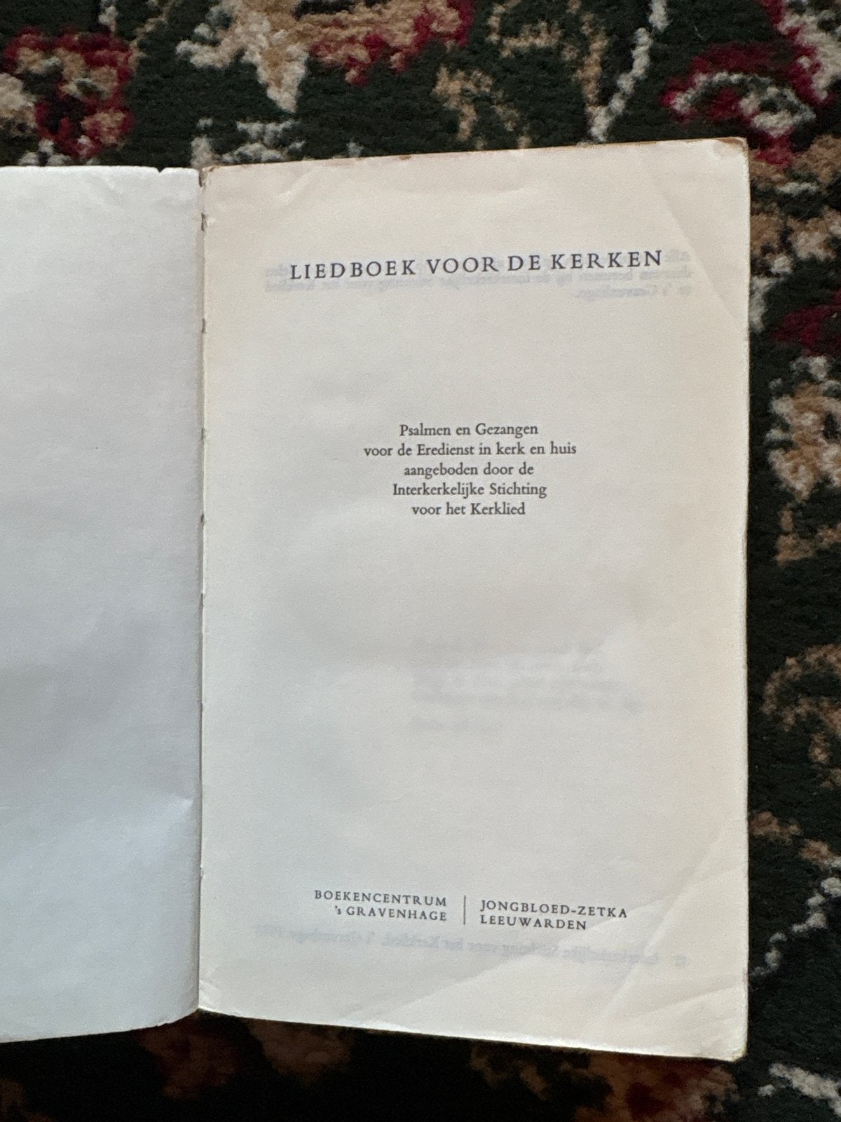 Liedboek voor de Kerken - Psalmen en Gezangen, Antiek en Kunst, Antiek | Religie, Ophalen of Verzenden