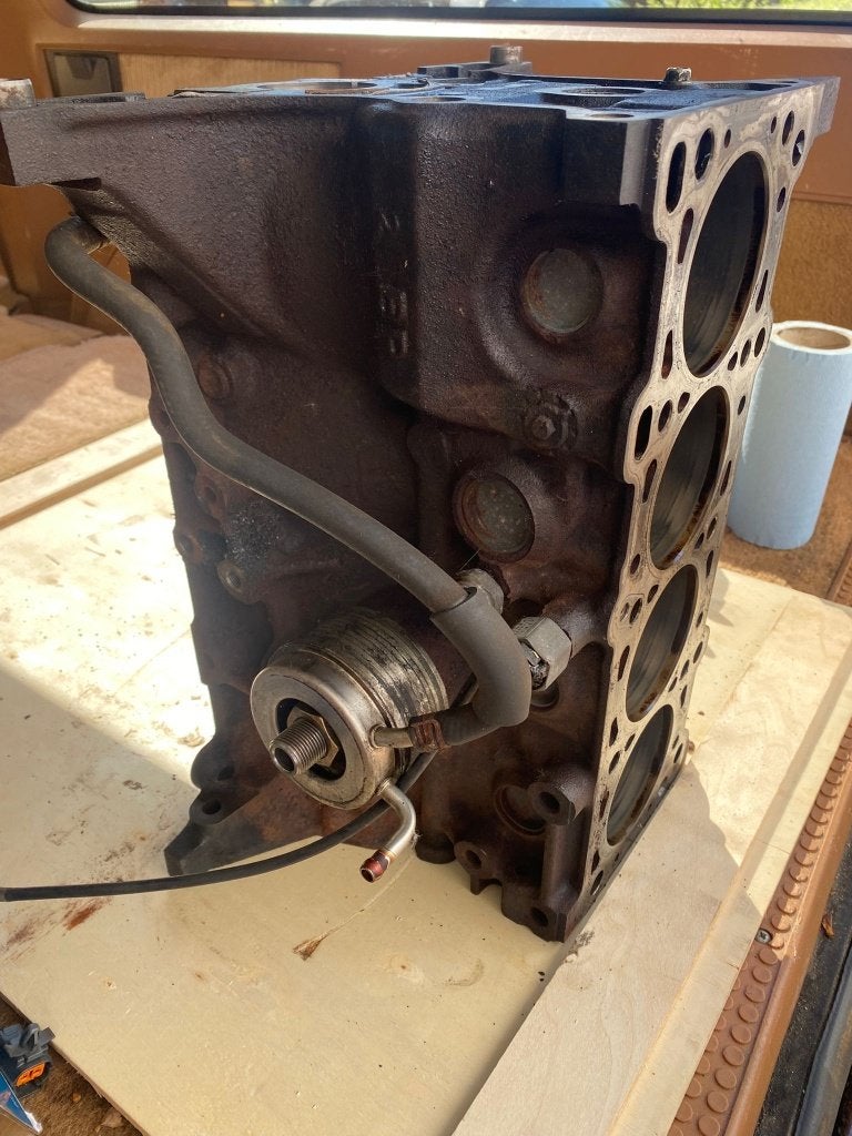 Mx5 1.8 BP motorblok., Auto-onderdelen, Motor en Toebehoren, Mazda, Gebruikt, Ophalen