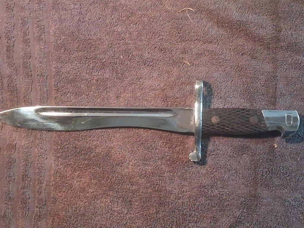 Spaanse Bolo bajonet, Verzamelen, Militaria | Algemeen, Mes of Dolk, Overige gebieden, ., Ophalen of Verzenden