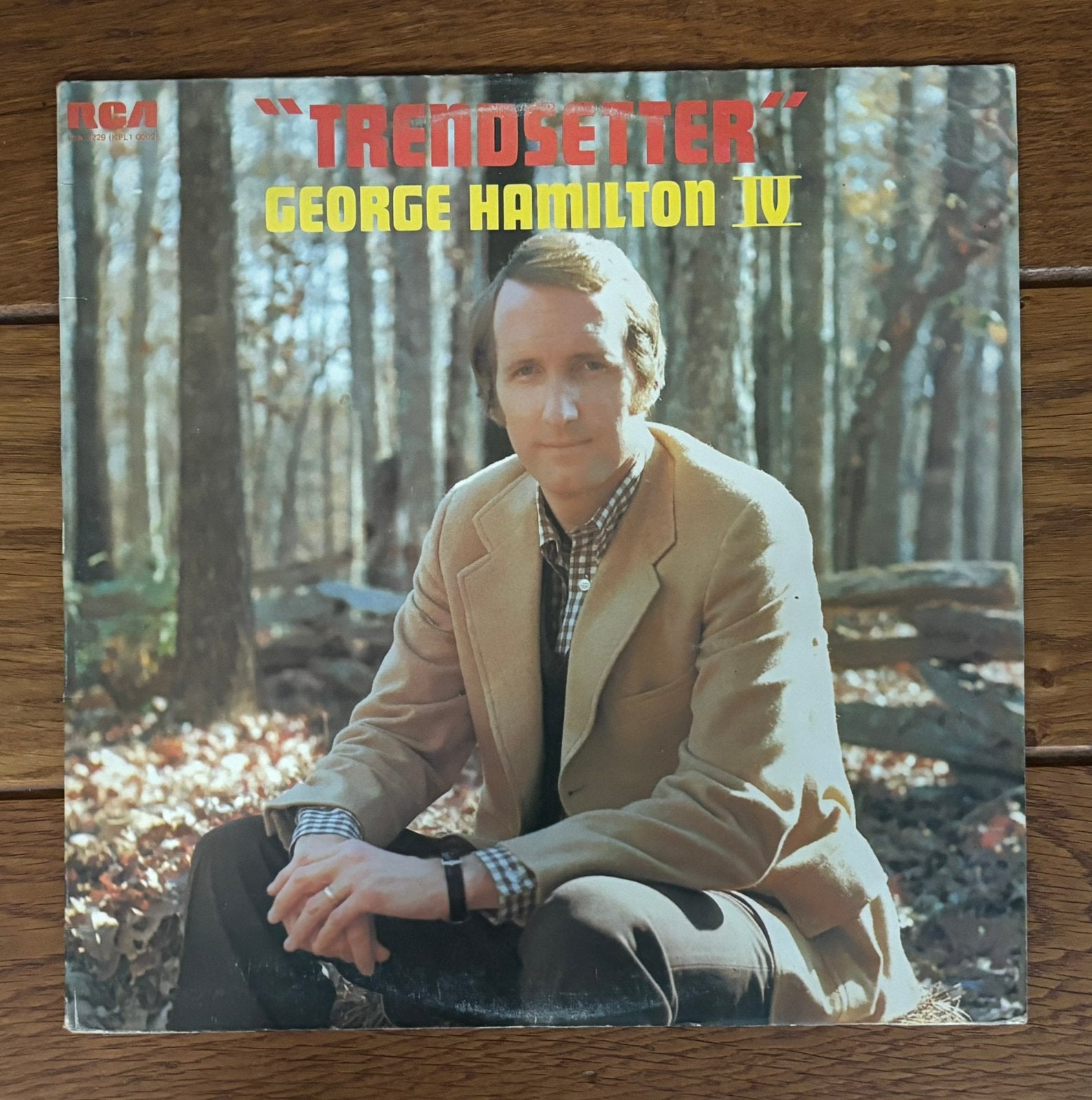 Trendsetter  George Hamilton  lp vinyl, Ophalen of Verzenden, Zo goed als nieuw, 12 inch