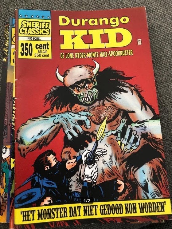 Het monster dat niet Durango kid 9261 sheriff classics c5, Boeken, Stripboeken, Eén stripboek, Ophalen of Verzenden, Zo goed als nieuw