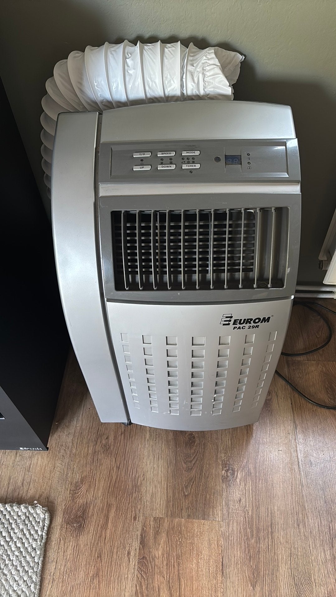 Mobiel airco Eurom pac 29R, Ophalen, Gebruikt, Minder dan 60 m³, 3 snelheden of meer