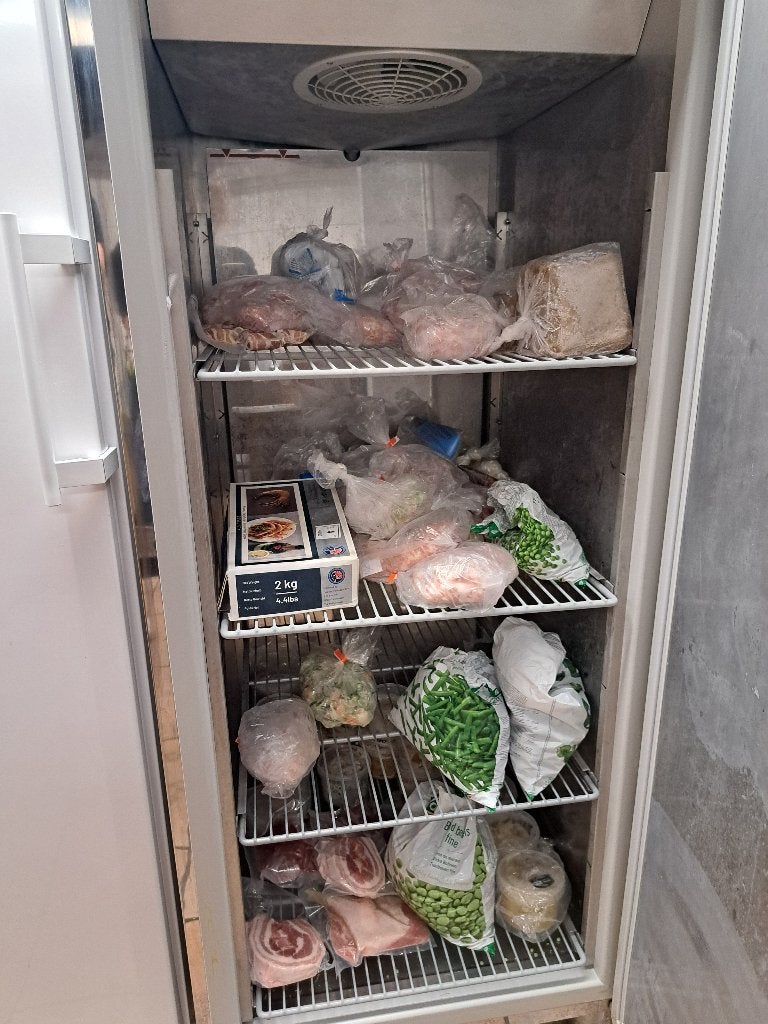 Vrieskast, Witgoed en Apparatuur, Vriezers en Diepvrieskisten, Gebruikt, 160 cm of meer, Ophalen, Vrieskast