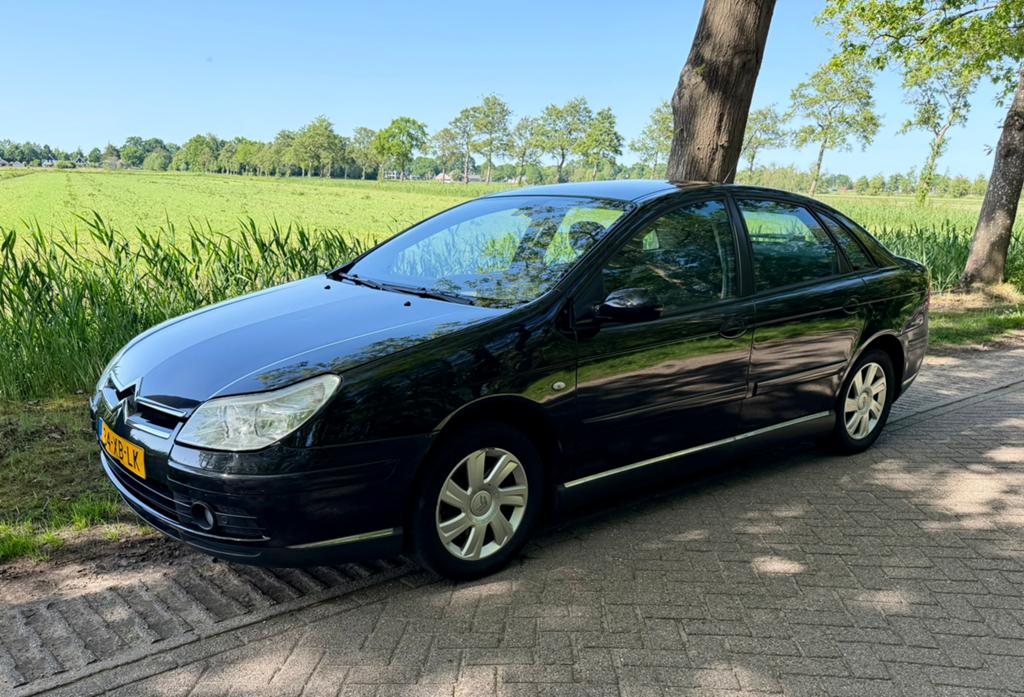 Citroën C5 2.0I 16V Ligne Business 2007 Zwart, Auto's, Stof, Zwart, 4 cilinders, Zwart