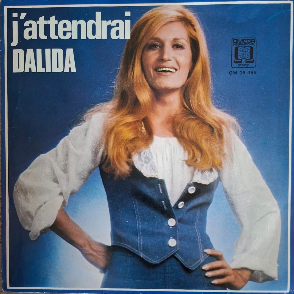 Dalida - J'attendrai (1976), 7 inch, Single, Pop, Fotohoes