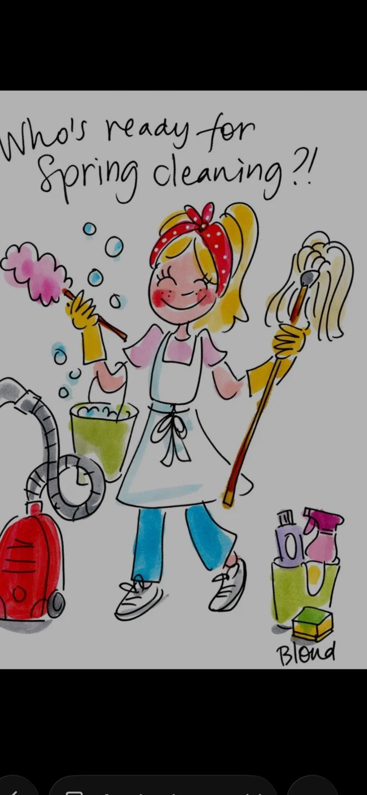 Gezocht, hulp in de huishouding, Schoonmaken