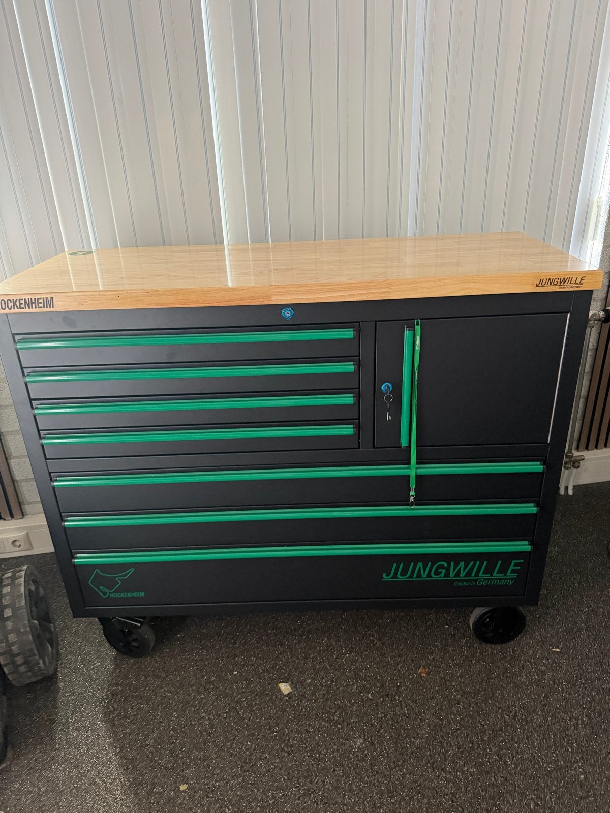 Jungwille Gereedschapswagen Hockenheim 272-delig, Ophalen, Nieuw, Gereedschapsset, Overige merken
