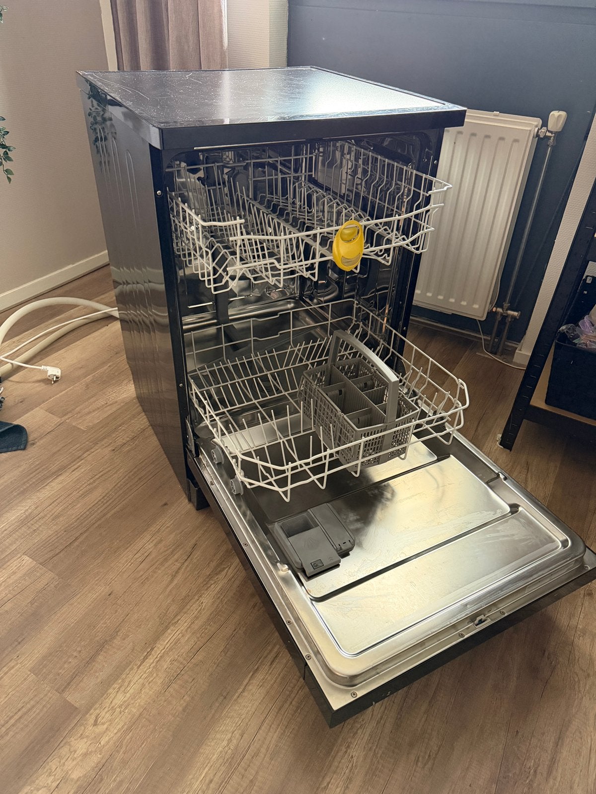 Inventum VVW6008AB | Vrijstaande Vaatwasser, Witgoed en Apparatuur, Vaatwasmachines, Zo goed als nieuw, Vrijstaand, Minder dan 85 cm