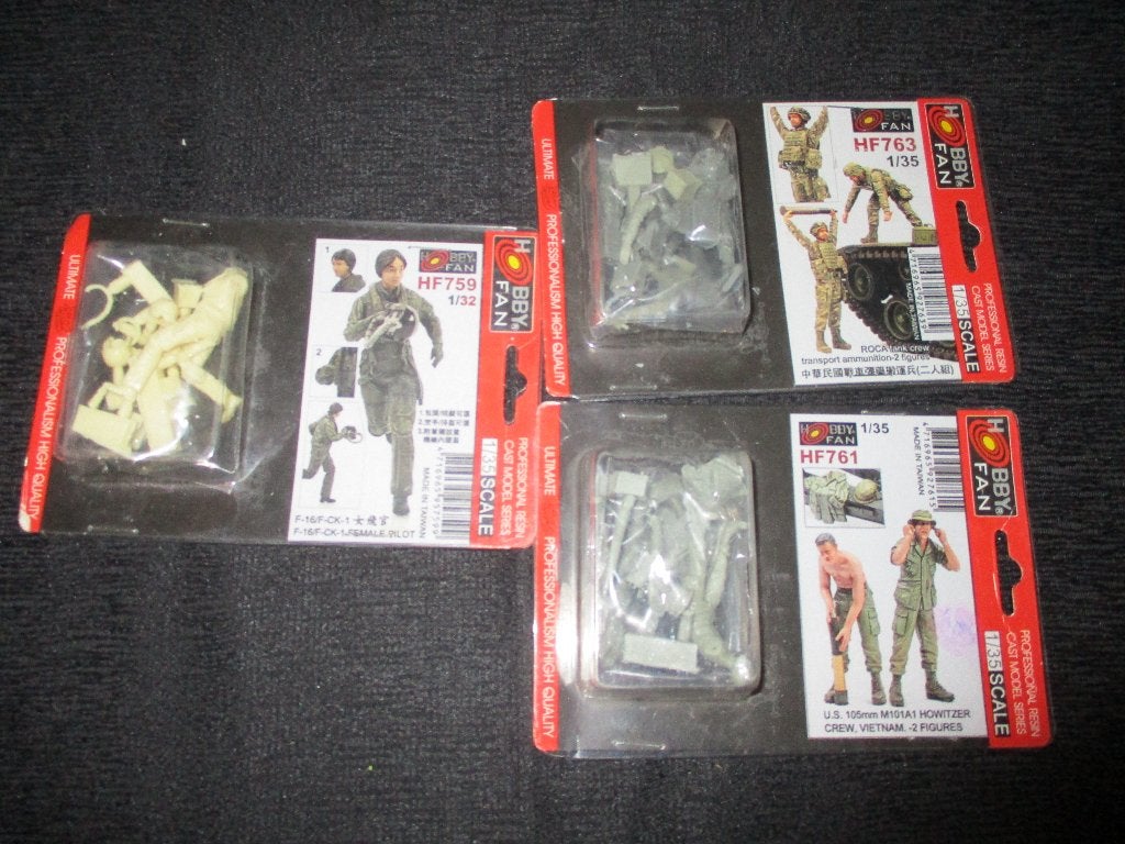 H-794,PARTIJ HOBBY FAN SETS,1-32 EN 1-35 SCALE,VIETNAM EN MO, Ophalen of Verzenden, Nieuw, 1:35 tot 1:50