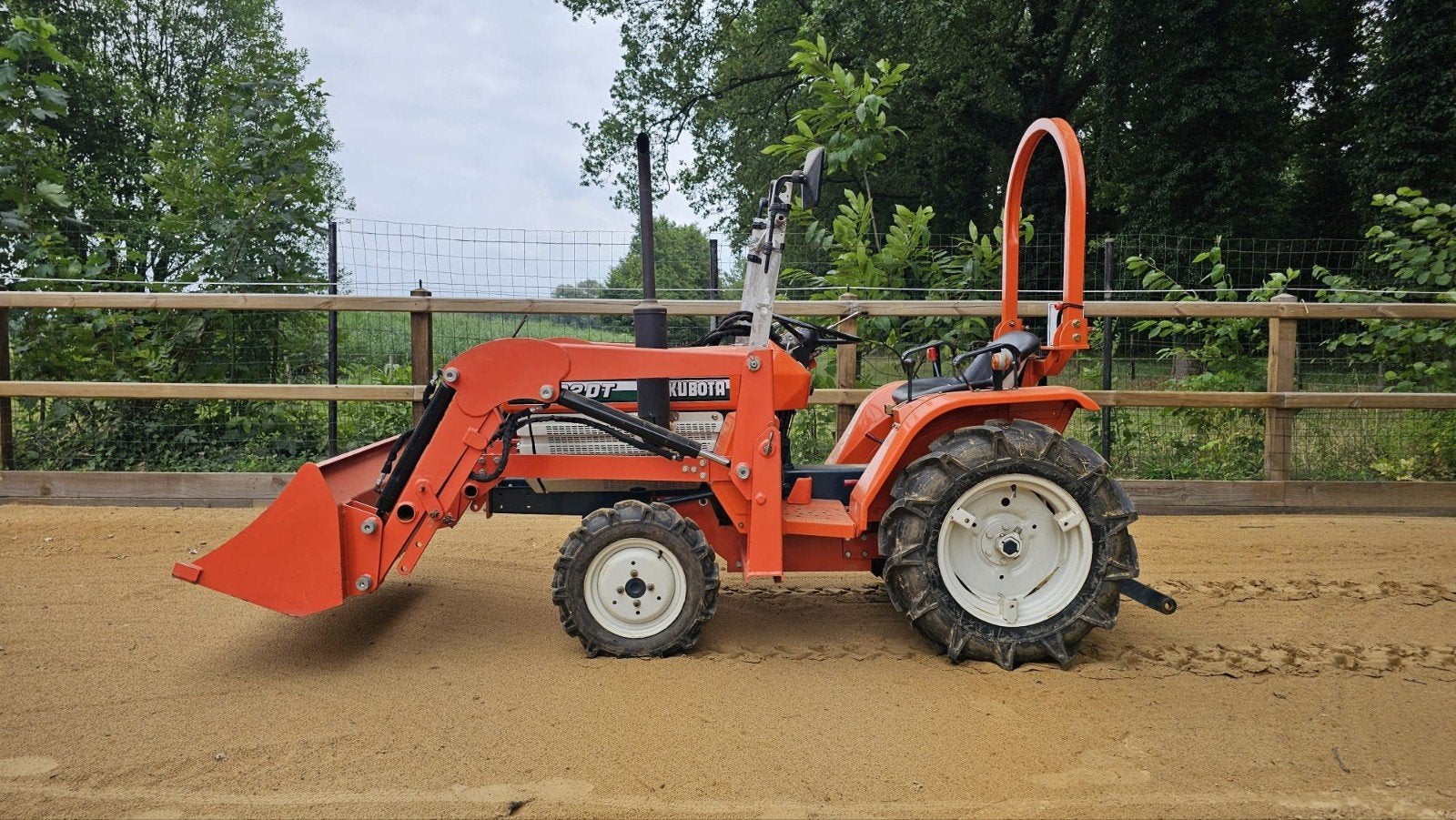 Kubota B1502DT, Tuin en Terras, Grasmaaiers, Ophalen, 50 cm of meer