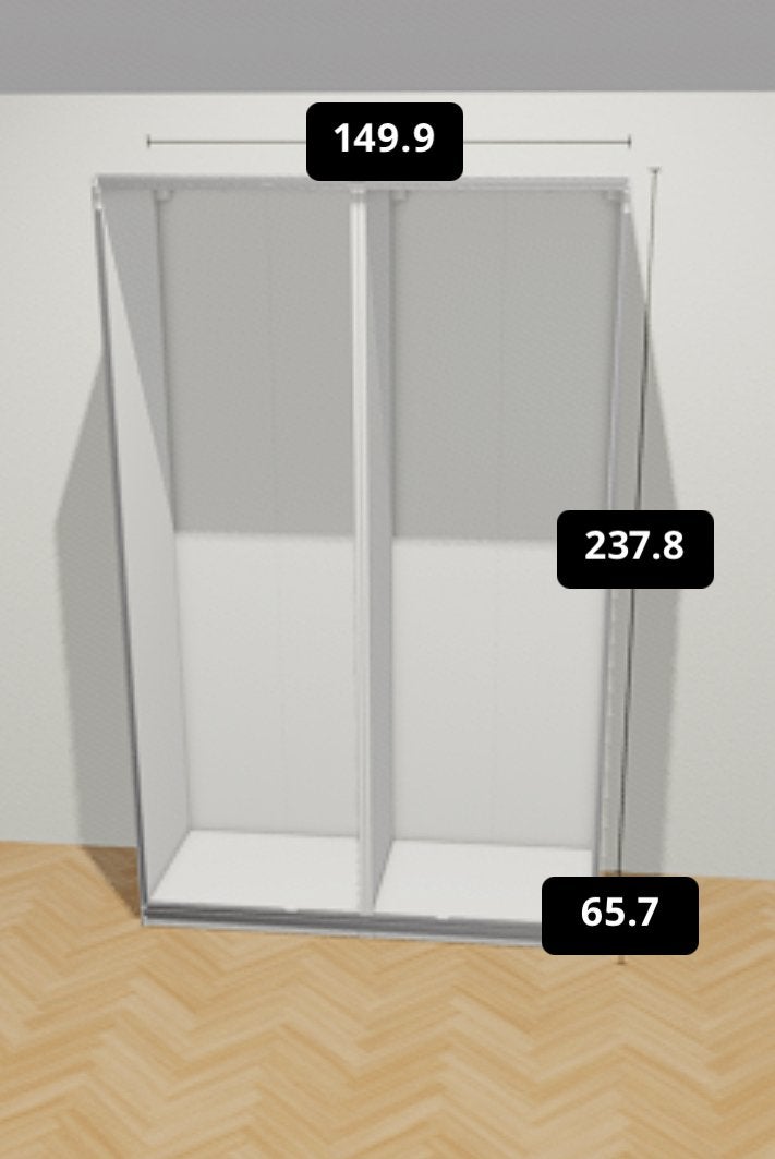 Dubbele Pax kast, Ophalen, 100 tot 150 cm, 200 cm of meer, Ikea