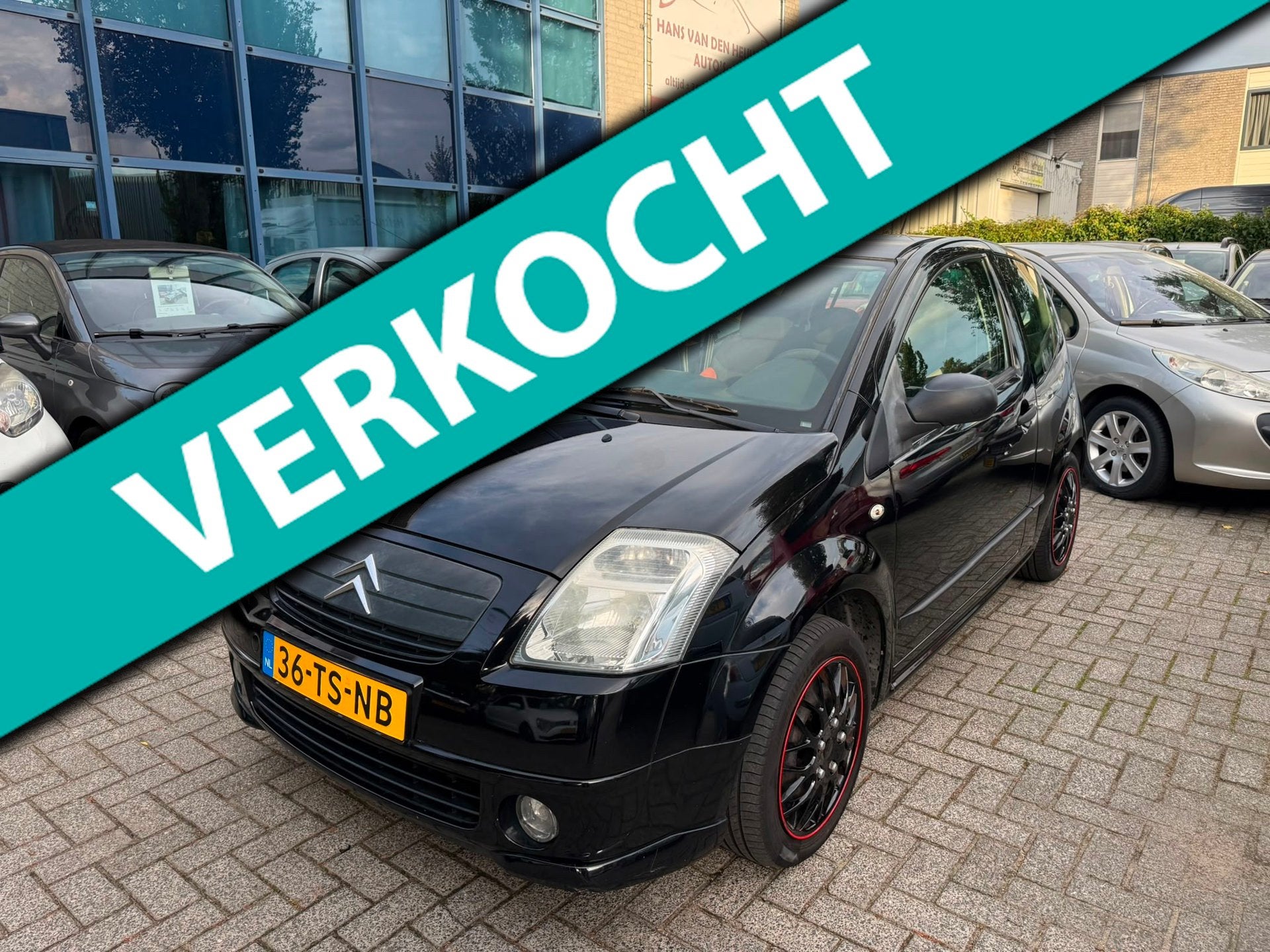 Citroen C2 1.4i VTR, Airco, Apk 05/2027, Trekhaak, Auto's, Voorwielaandrijving, 4 cilinders, 965 kg, Zwart