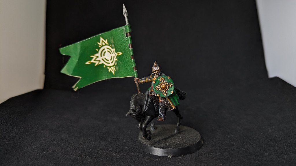 Royal Guard Banner Bearer, Ophalen of Verzenden, Zo goed als nieuw, Warhammer