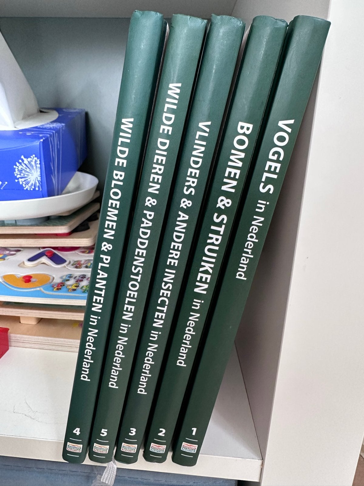Complete set Postcode Loterij Nederlandse Natuurboeken, Boeken, Ophalen, Zo goed als nieuw, Natuur algemeen