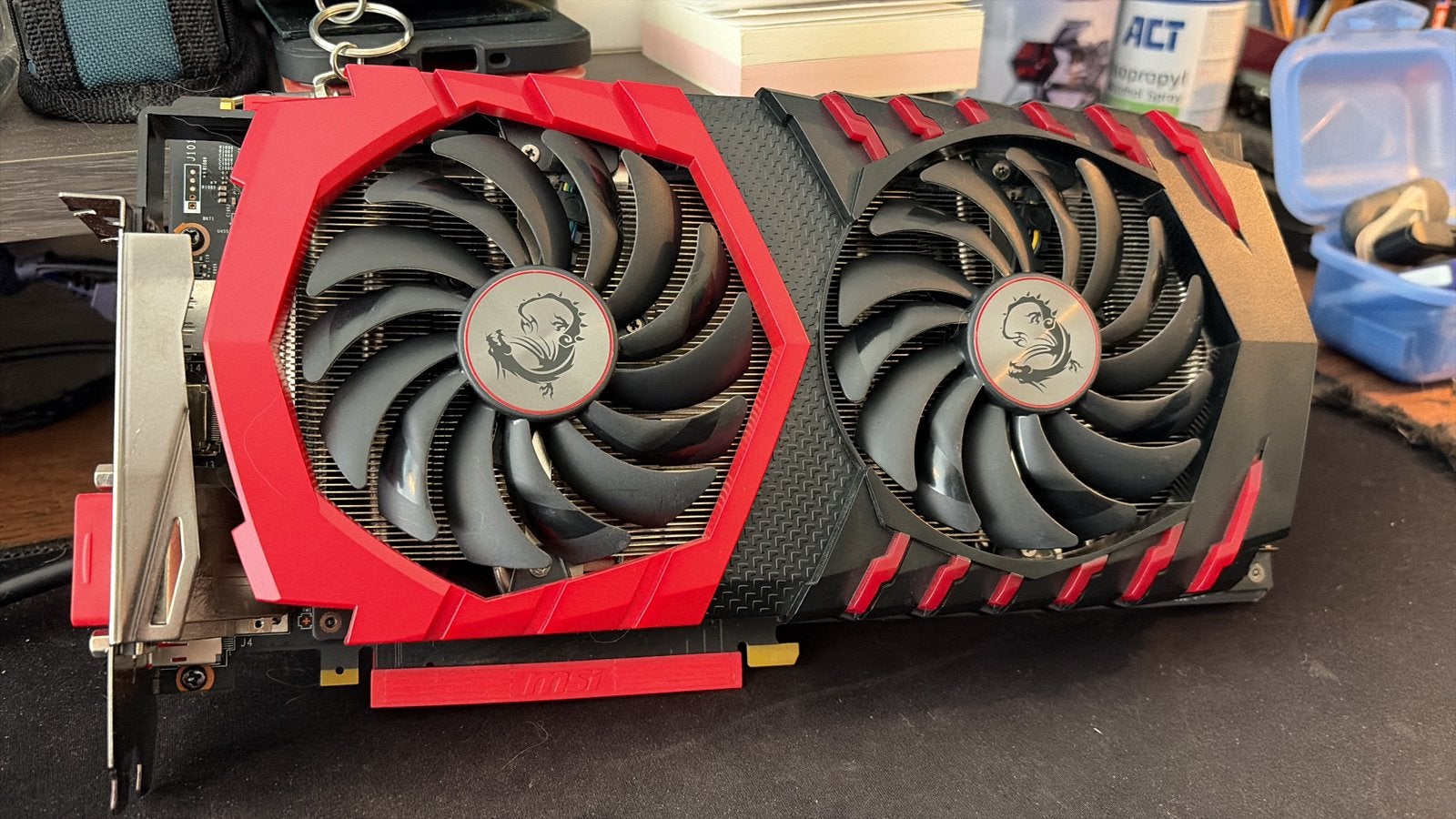 MSI GEFORCE GTX 1080 GAMINGX - 8GB DDR5X, Computers en Software, Videokaarten, Ophalen, PCI-Express 3, HDMI, Nvidia