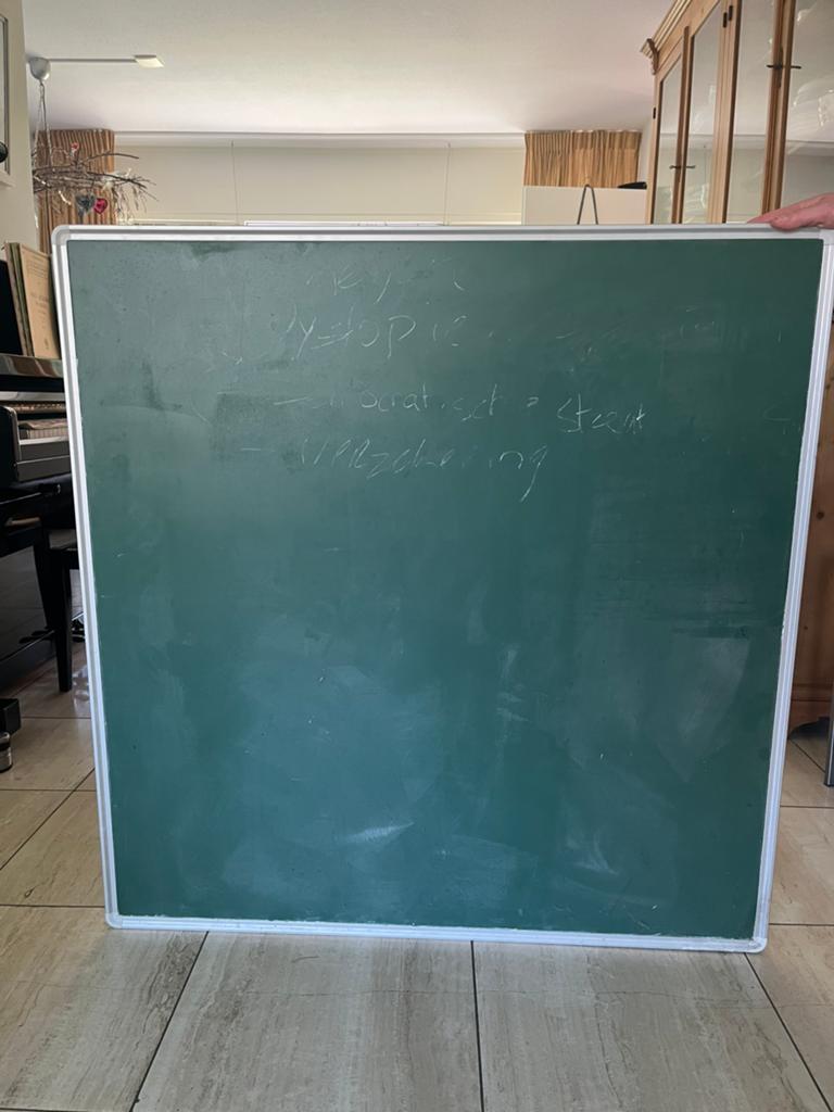 Schoolbord, Ophalen, Zo goed als nieuw, Krijtbord