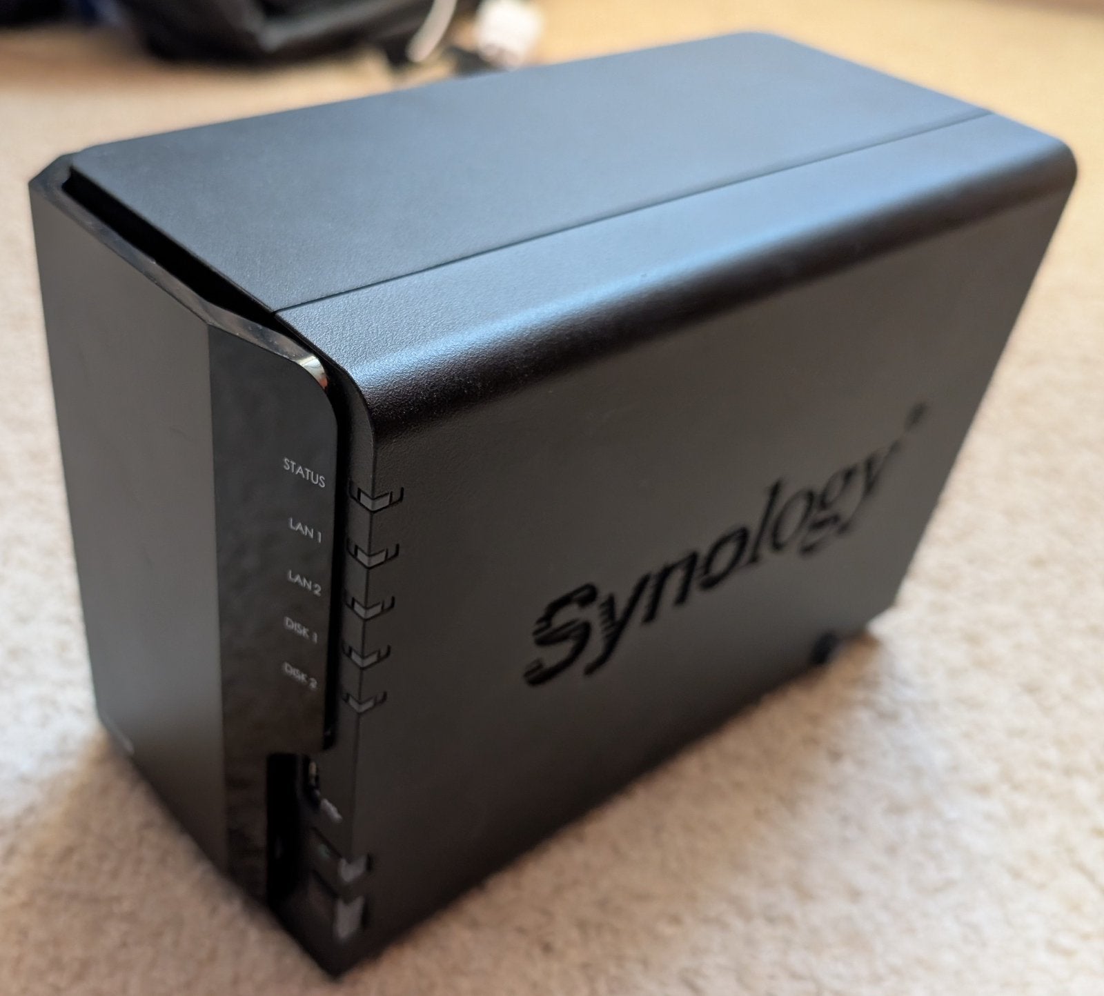 Synology DS220+ NAS incl. 2x 1TB HDD, Ophalen, Gebruikt