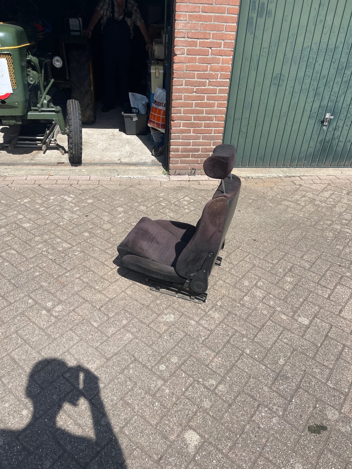 Gebruikte autostoel - Zwart, Ophalen, Gebruikt, Universele onderdelen