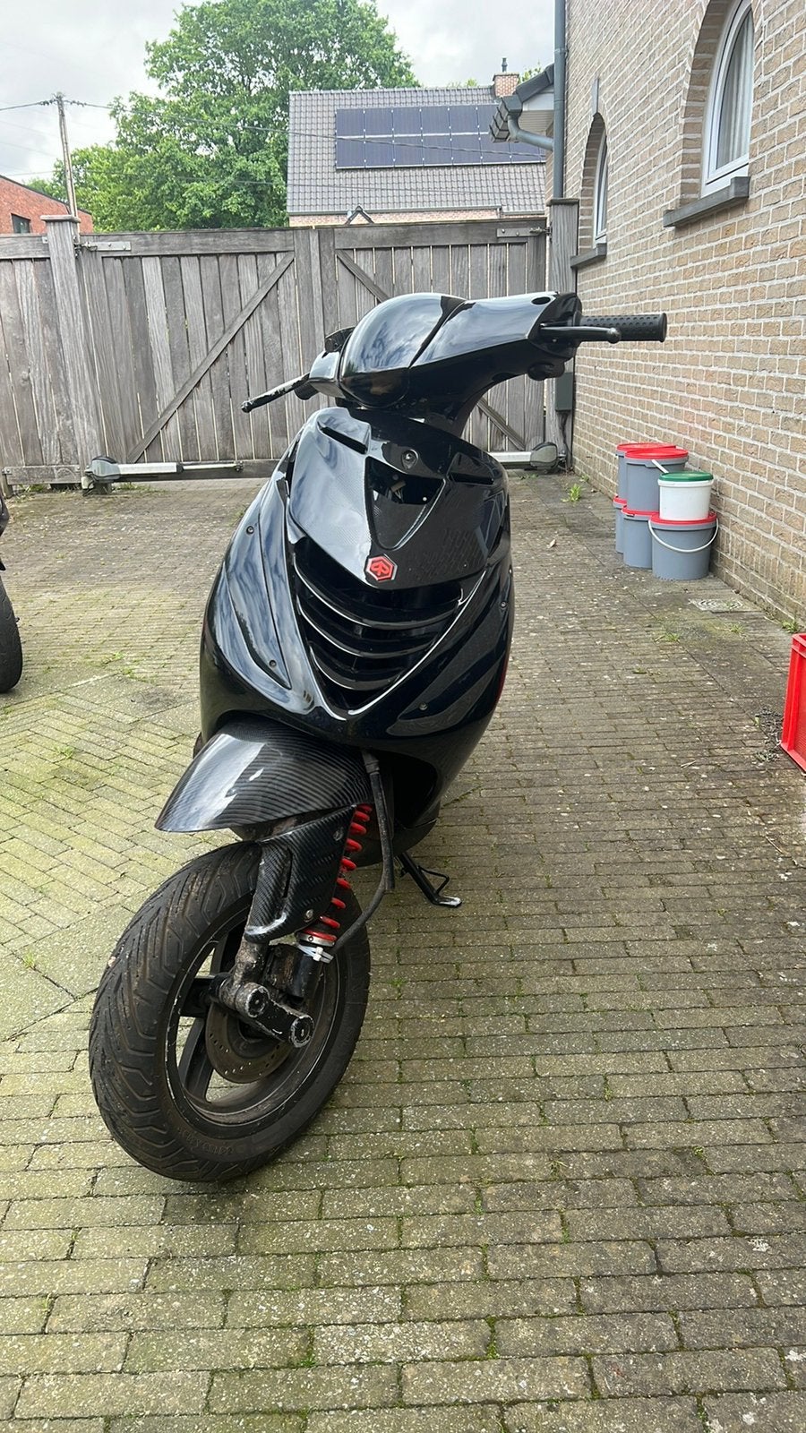 Piaggio zip 2t 2014 stage 6 mk 2 70cc, Fietsen en Brommers, Scooters | Piaggio, Ophalen, Tweetakt, Maximaal 45 km/u, Zo goed als nieuw