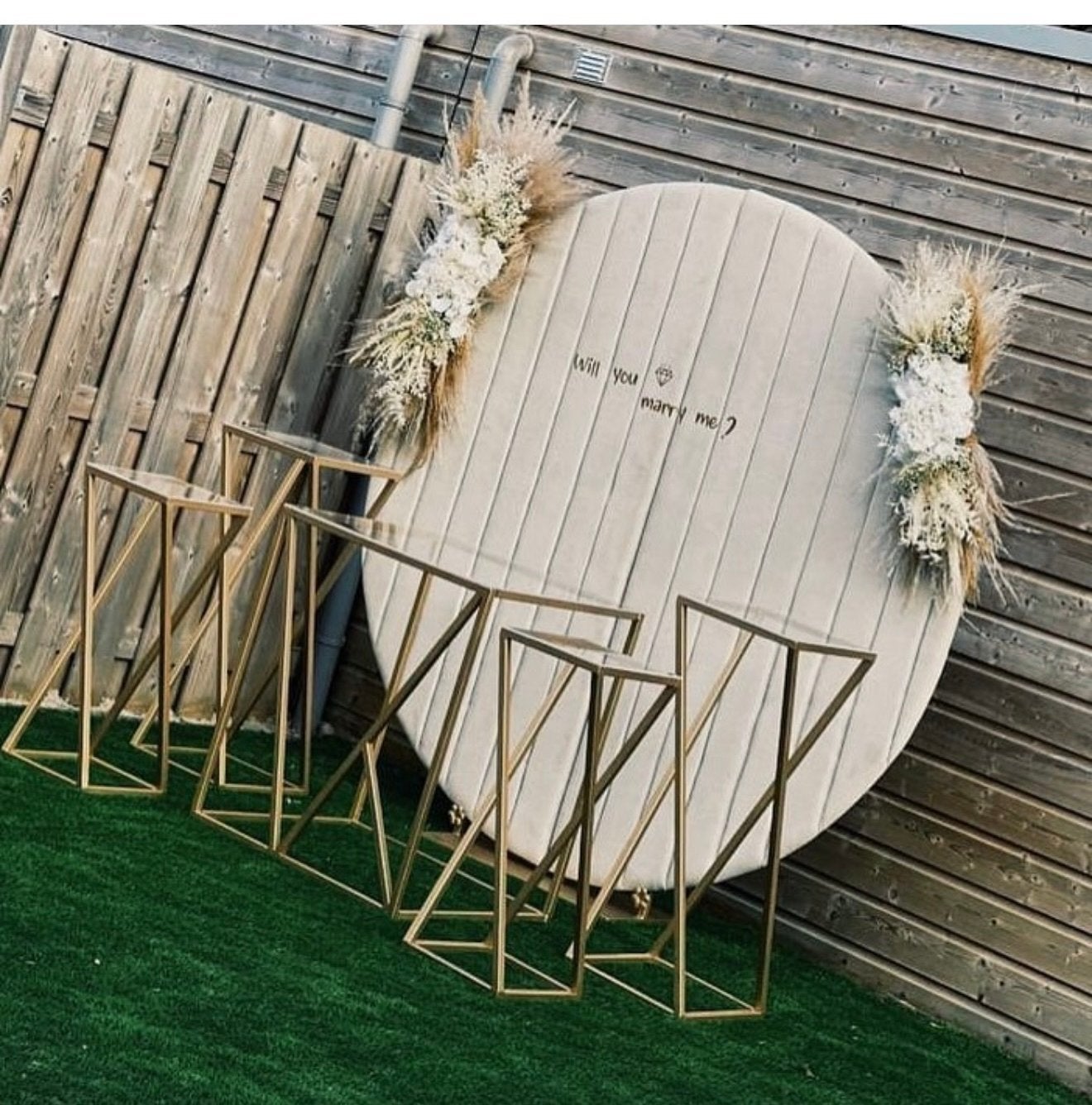 Decoratieve Zuilen en Backdrops voor Evenementen, Ophalen, Gebruikt