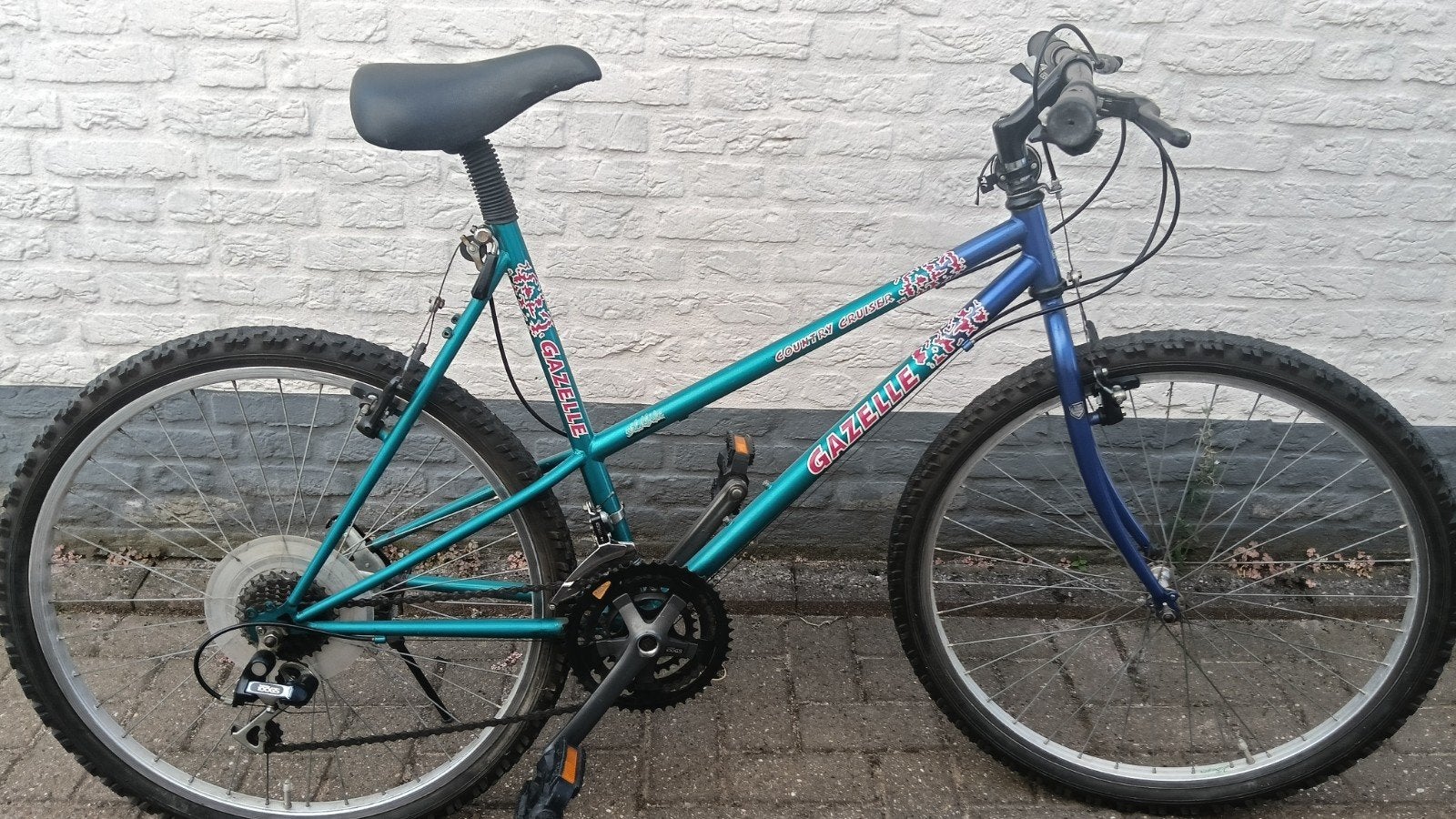gazelle wildlife country cruiser zeer zeldzaam, Fietsen en Brommers, Fietsen | Mountainbikes en ATB, Ophalen, Velgrem, 49 tot 53 cm
