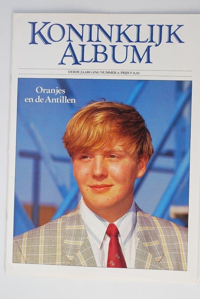 Koninklijk Album Vorsten 1987 - Oranje Ned. Antillen, Verzenden, Zo goed als nieuw, Overige typen