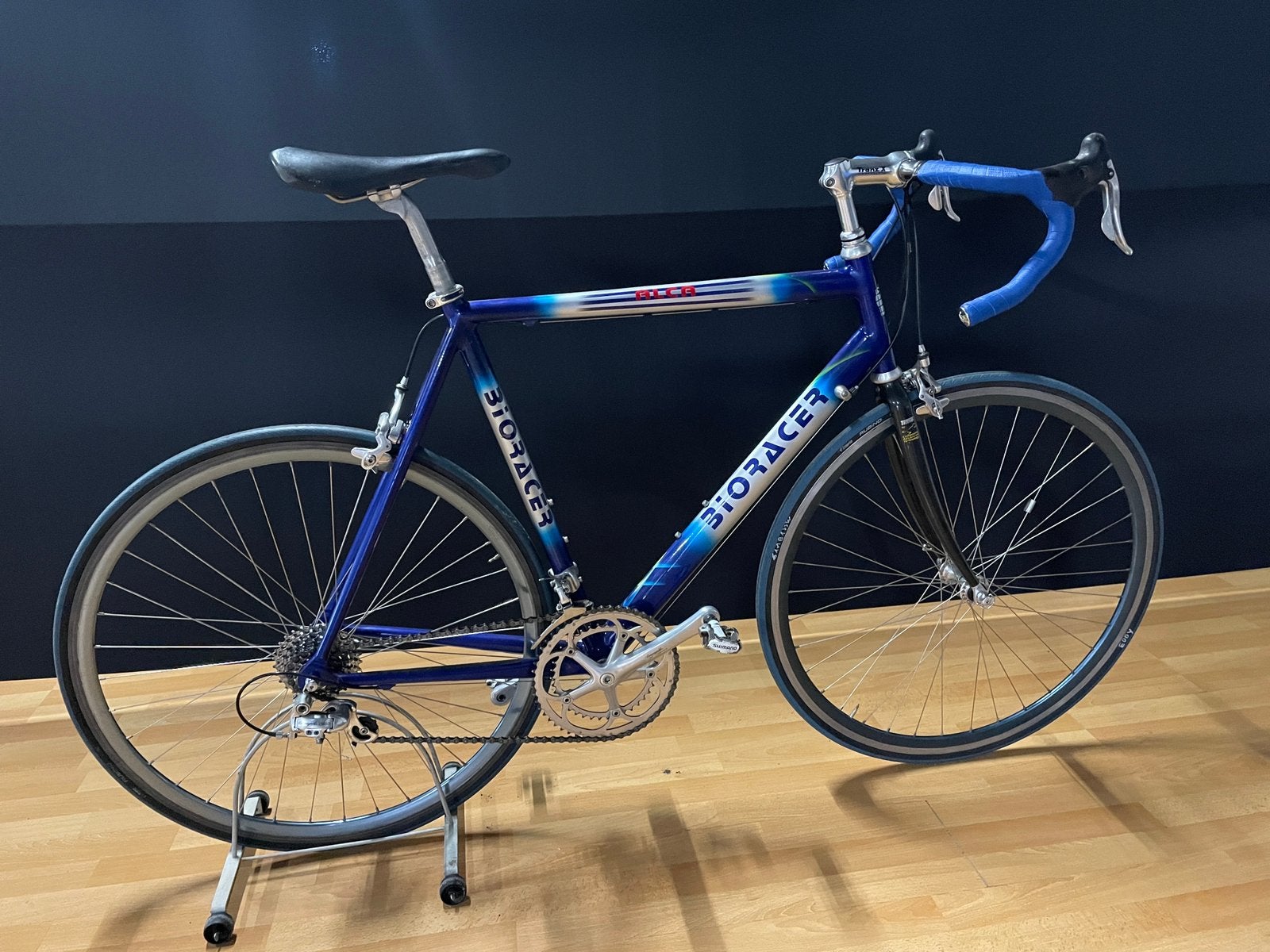 Racefiets Bioracer (60) grotere maat, 28 inch, Gebruikt, Velgrem, 57 tot 61 cm