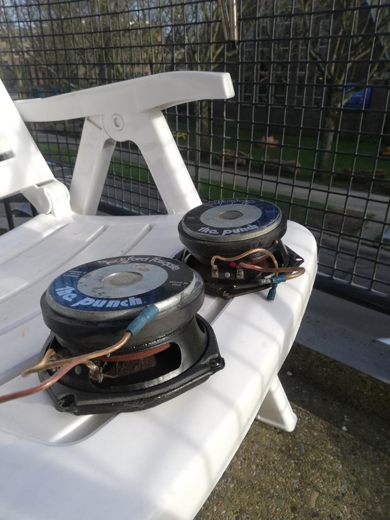 Rockford Fosgate  vintage, Auto diversen, Autospeakers, Ophalen of Verzenden