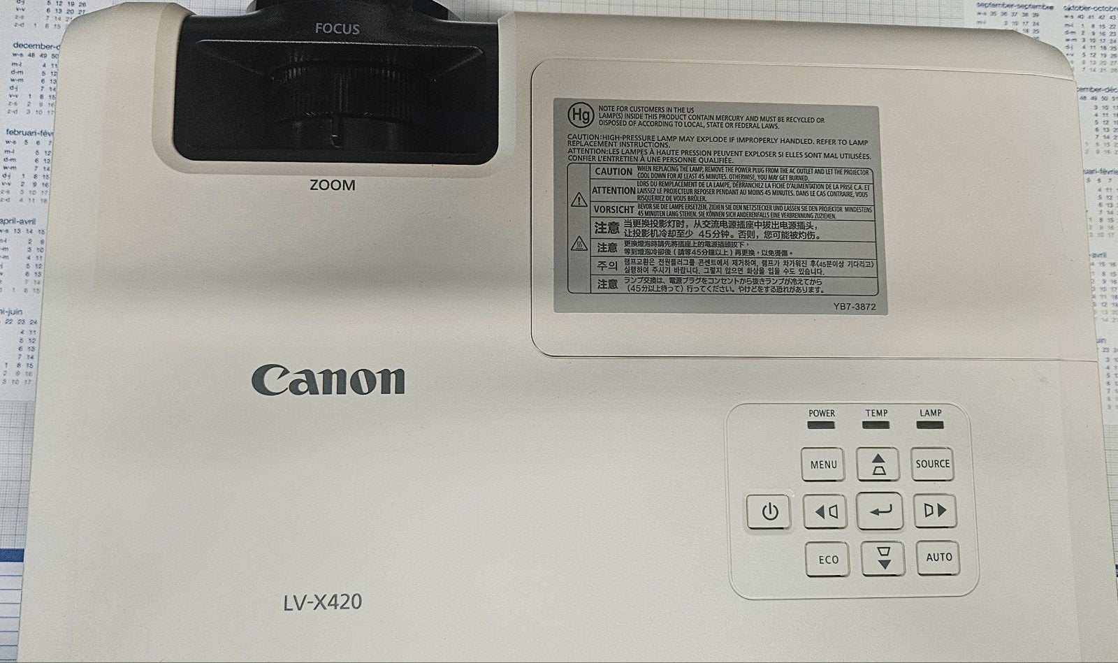 canon beamer nieuw, Audio, Tv en Foto, Beamers, Ophalen, Canon, Nieuw, DLP