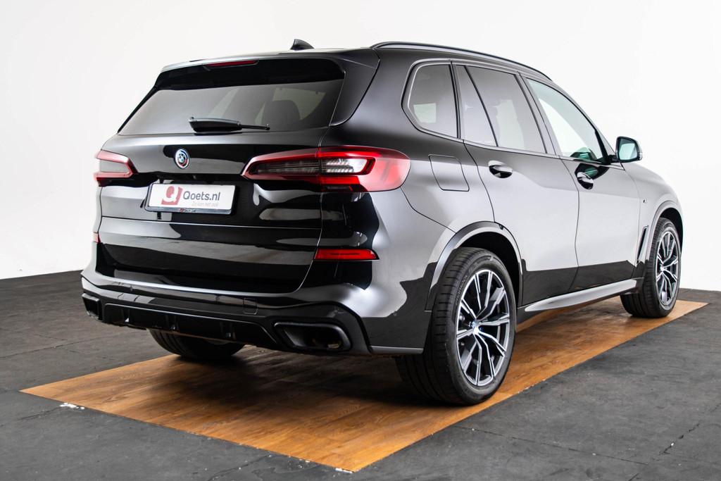 BMW X5 xDrive45e Executive M Sport - Trekhaak - Panoramadak, Auto's, 12 maanden, Gebruikt, 394 pk, Zwart