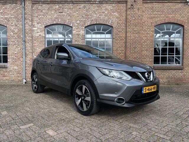 Nissan Qashqai 1.2 Dig-T 85KW 2015 Grijs (87.000km) Trekhaak, Auto's, Voorwielaandrijving, Stof, Euro 6, 4 cilinders