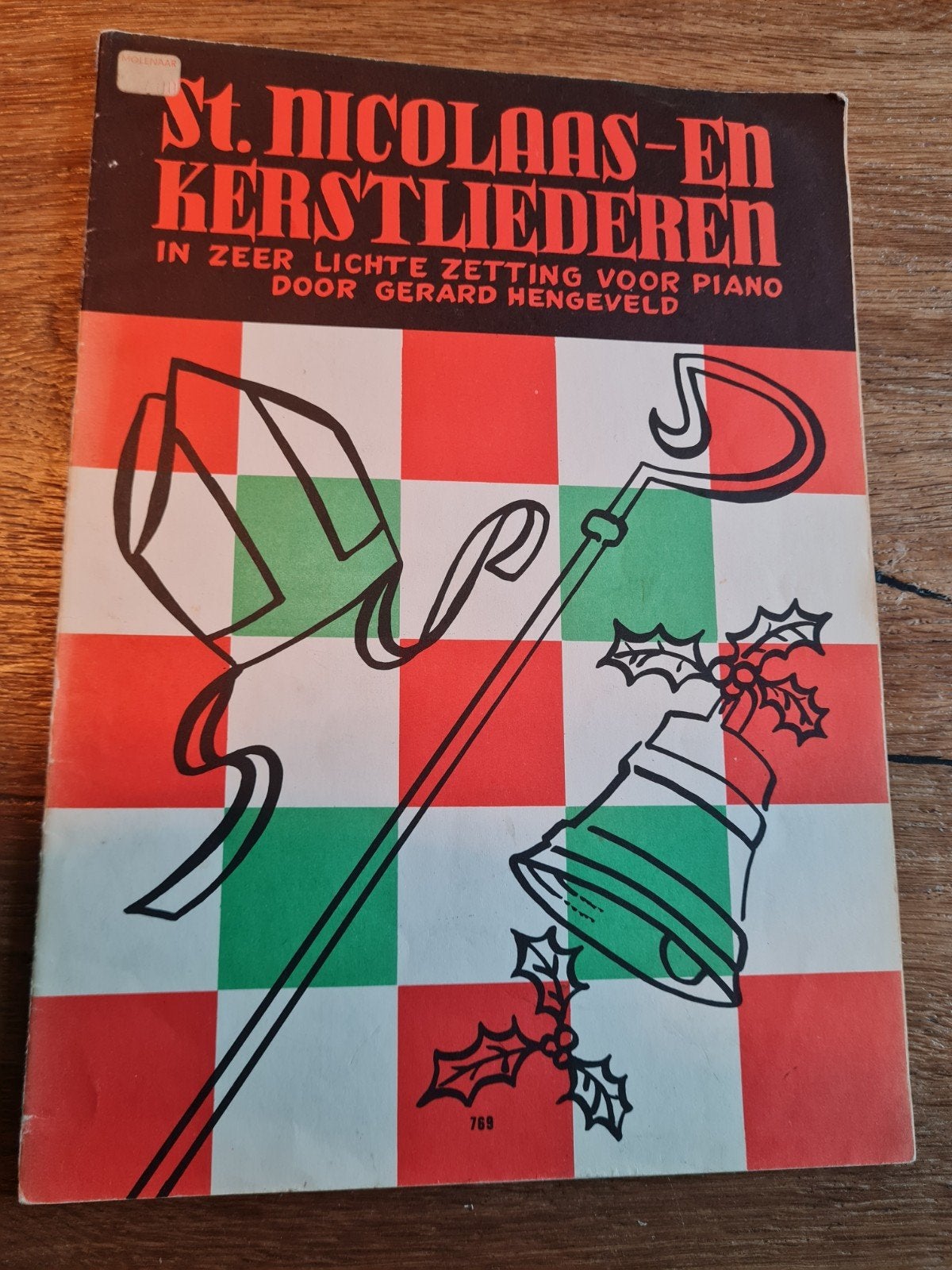 St. Nicolaas- en Kerstliederen - Piano bladmuziek, Muziek en Instrumenten, Bladmuziek, Ophalen of Verzenden, Gebruikt, Piano