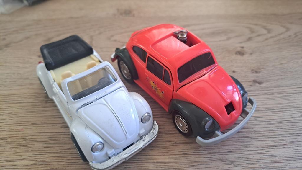 2x VW Volkswagen Kever Cabrio met frictiemotor, Ophalen of Verzenden, Gebruikt