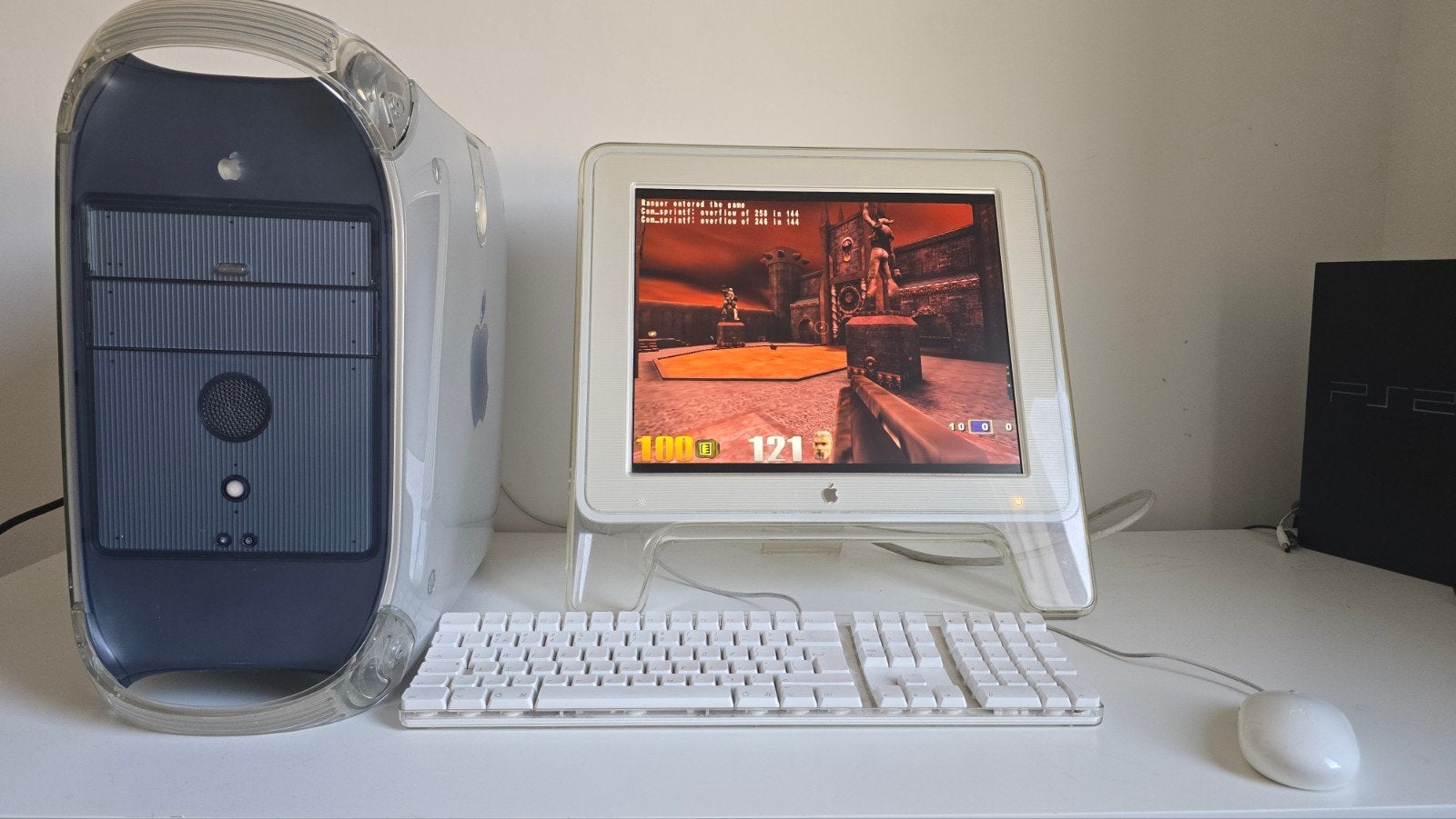 Complete Vintage Apple Power Mac G4 Set (400 MHz, Dual HDD..