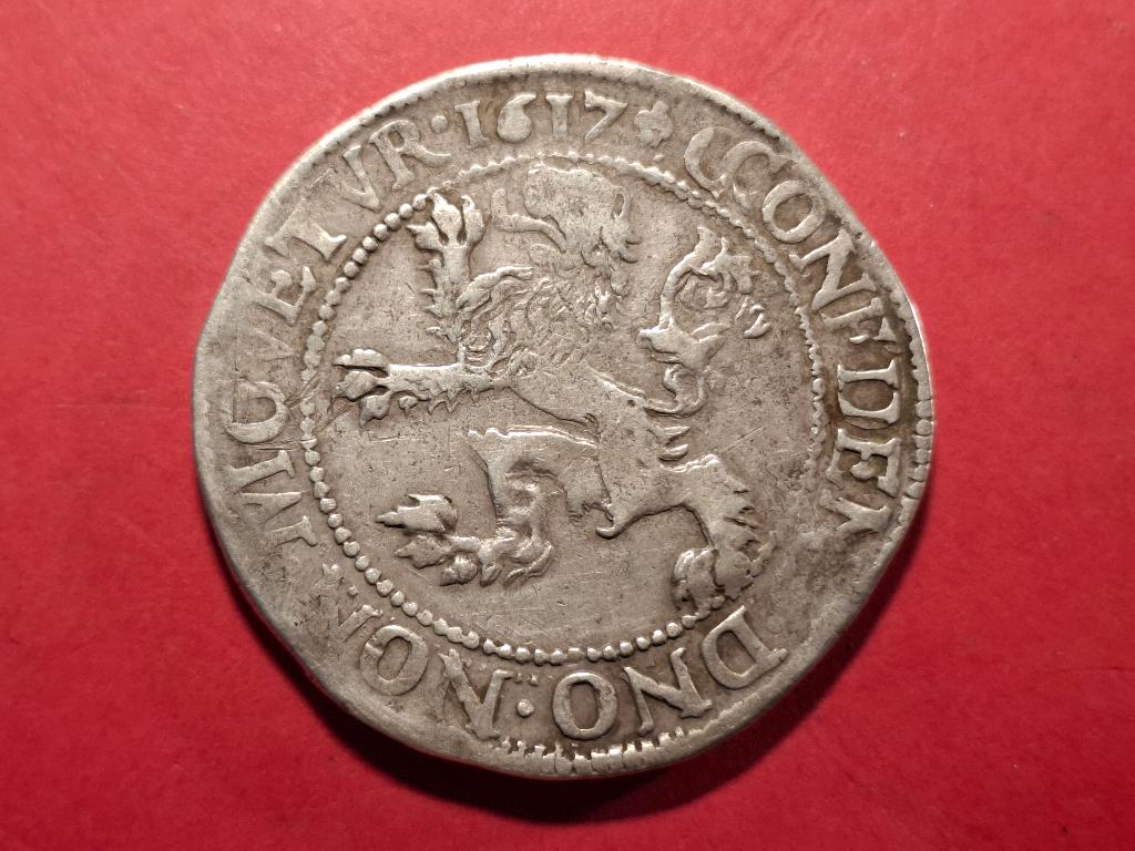 Leeuwendaalder 1617 West Friesland, Postzegels en Munten, Munten | Nederland, Vóór koninkrijk, Zilver, Losse munt, Overige waardes