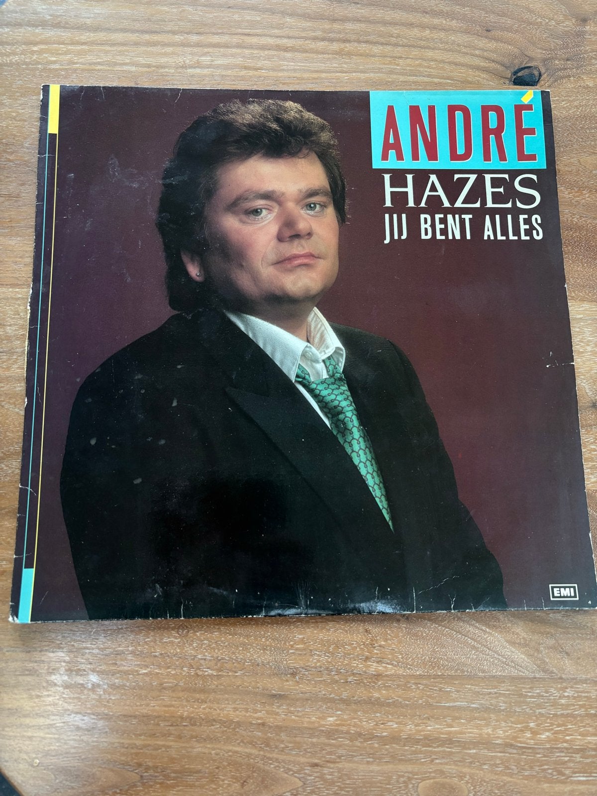 André Hazes - Jij Bent Alles LP (1986) originele persing, LP, Gebruikt, Ophalen of Verzenden, Levenslied of Smartlap