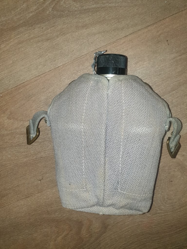Veldfles Canteen Pouch Canteenpouch UMAL 1951 Origineel, Ophalen of Verzenden, Landmacht, Nederland, Overige typen
