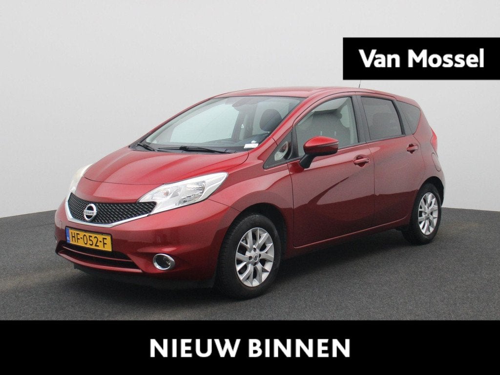 Nissan Note 1.2 Visia | Climate Control | Cruise Control | B, 12 maanden, Stof, Euro 6, 1198 cc