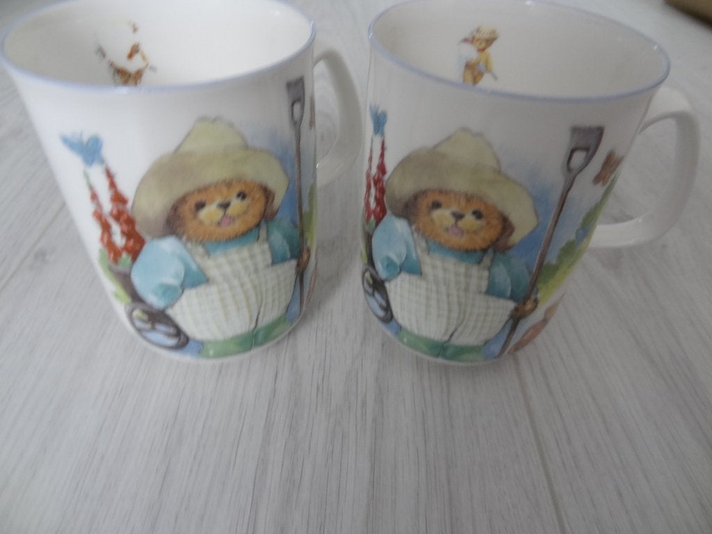 2x Beker / mok Paddington - Rose of England nieuw, Overige merken, Nieuw, Ophalen of Verzenden, Overige stijlen