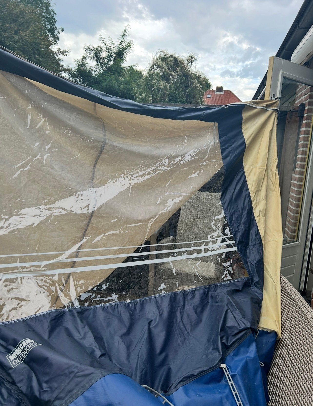 Luifel voor T3 bij of kleine caravan, Ophalen of Verzenden, Zo goed als nieuw