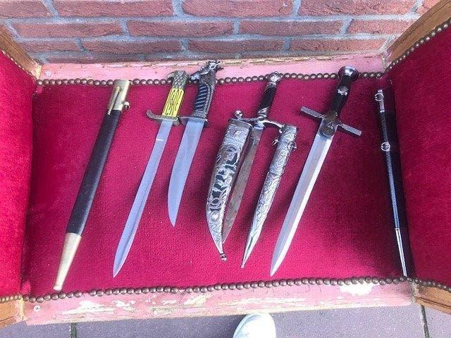 fraai lot sier dolken, één koop, Verzamelen, Ophalen of Verzenden, Overige soorten, Duitsland, Mes of Dolk