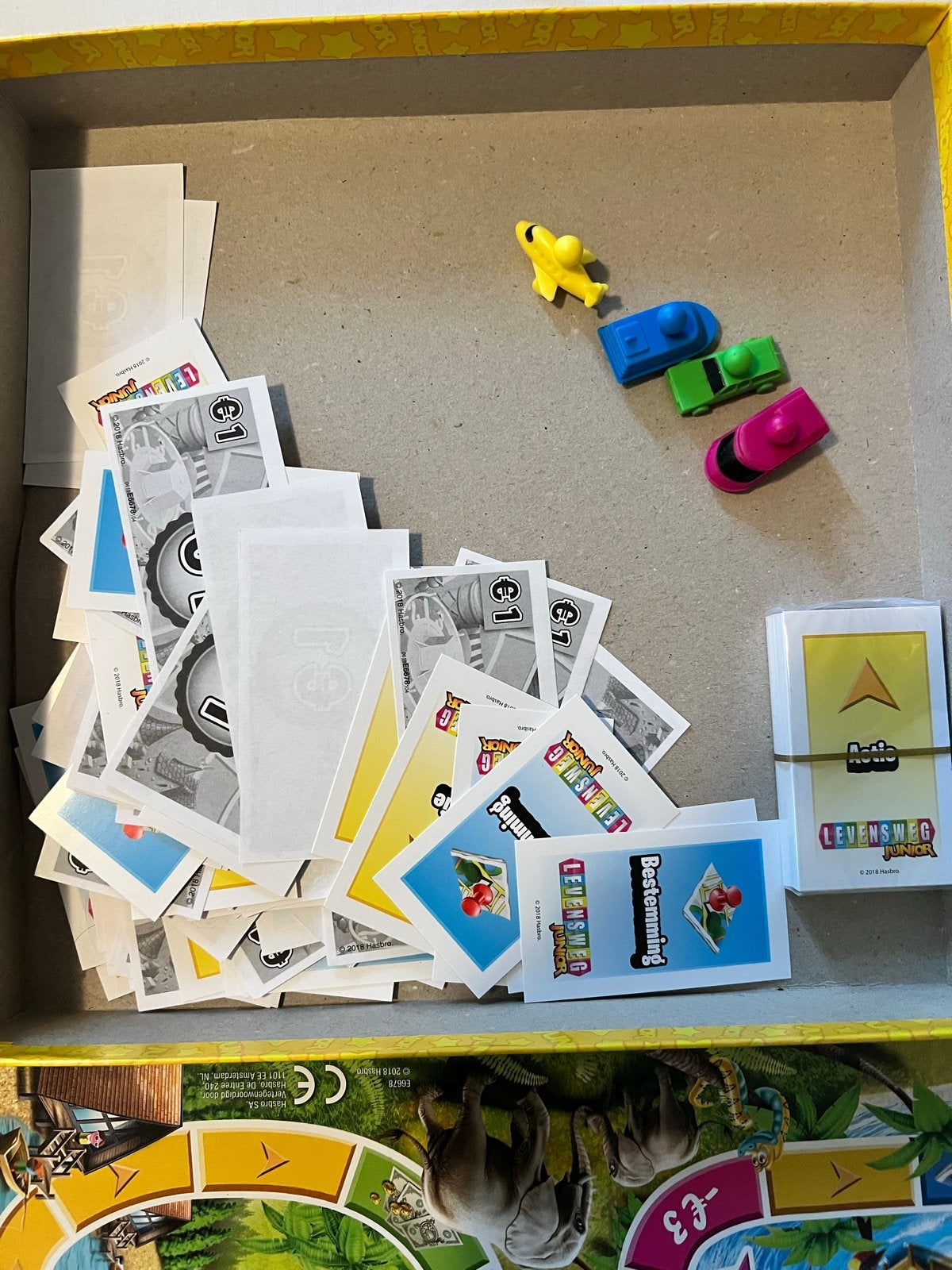 Levensweg Junior - Mijn Eerste Levensweg Bordspel, Hobby en Vrije tijd, Gezelschapsspellen | Bordspellen, Drie of vier spelers