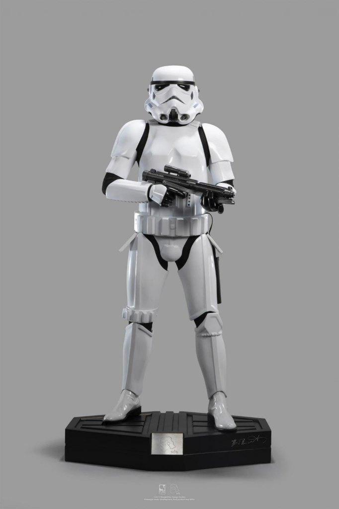 Hot Deal Pure Arts 1/3 Stormtrooper 63 cm Star Wars !!!, Ophalen, Zo goed als nieuw, Actiefiguurtje