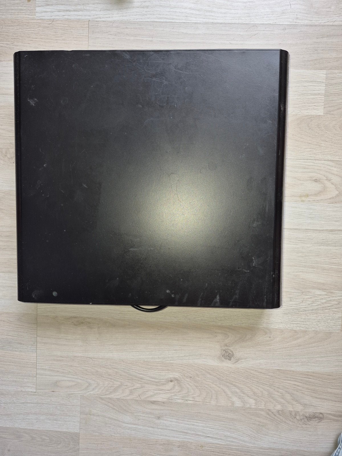 Zwart metalen koffiecuphouder met lade, Ophalen of Verzenden, Zwart, Metaal, Overige merken